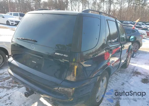 2001 Mercedes-Benz Ml 55 Amg from USA, damaged, VIN 4JGAB74E71A255572